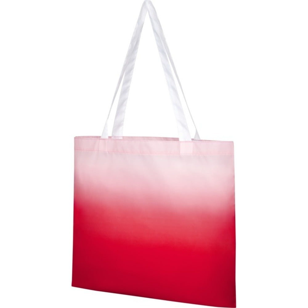 Red-White - Back - Bullet Rio Gradient Tote Bag
