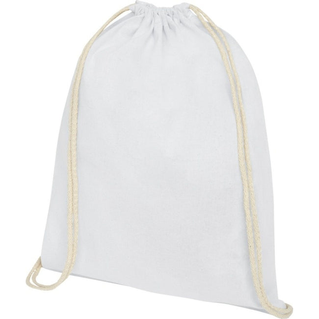 White - Back - Bullet Oregon Backpack