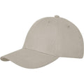 Oatmeal - Side - Elevate Unisex Adult Davis 6 Panel Cap