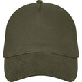 Forest Green - Front - Elevate Unisex Adult Doyle 5 Panel Cap