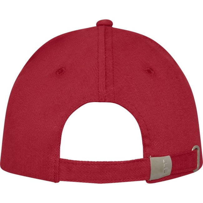 Red - Back - Elevate Unisex Adult Doyle 5 Panel Cap