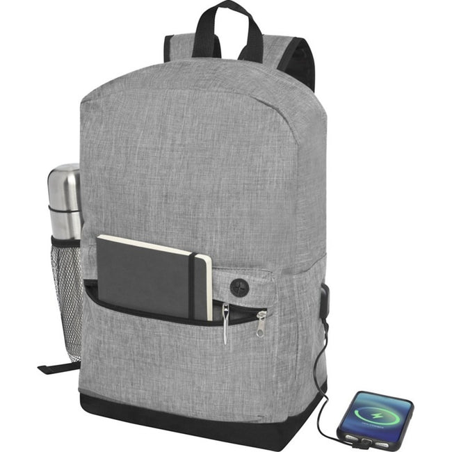 Light Grey Heather - Lifestyle - Bullet Hoss Laptop Bag
