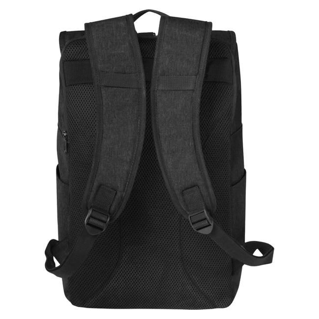 Heather Charcoal - Back - Avenue Hose 15.6" Roll Up Laptop Bag
