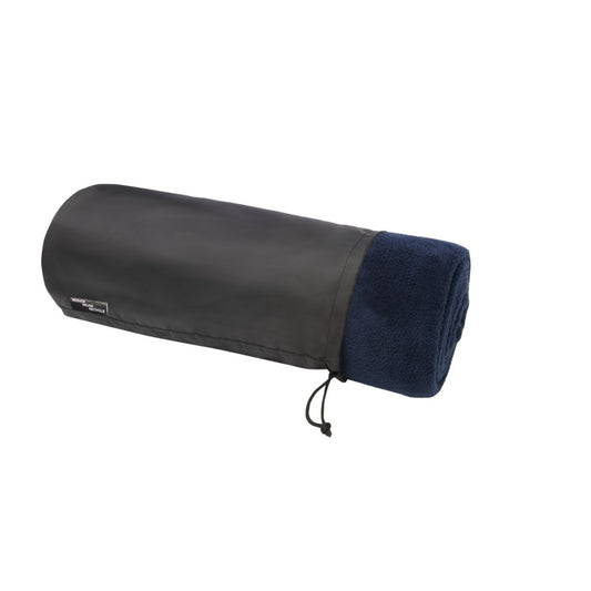 Dark Blue - Front - Seasons Lily Fleece Blanket