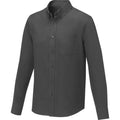 Storm Grey - Lifestyle - Elevate Mens Pollux Long-Sleeved Shirt