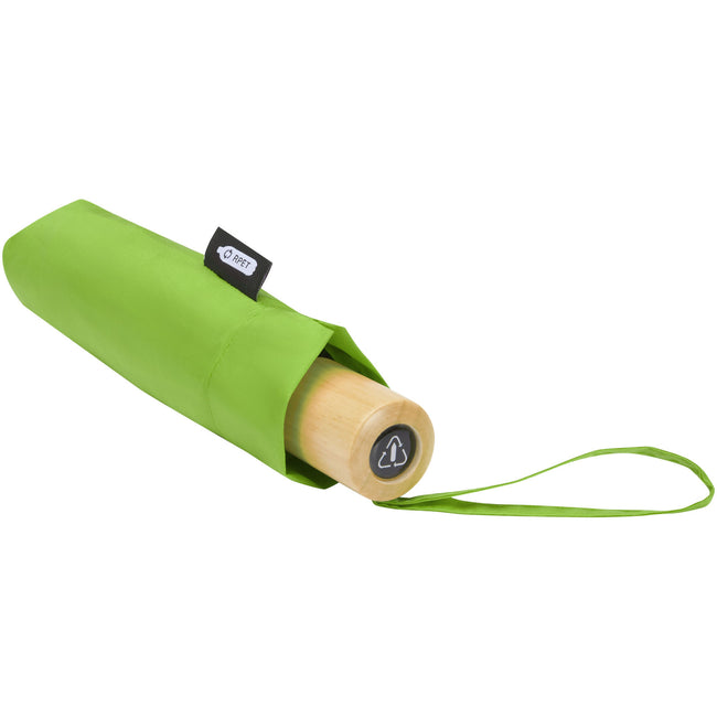 Lime Green - Lifestyle - Avenue Birgit Recycled Folding Umbrella