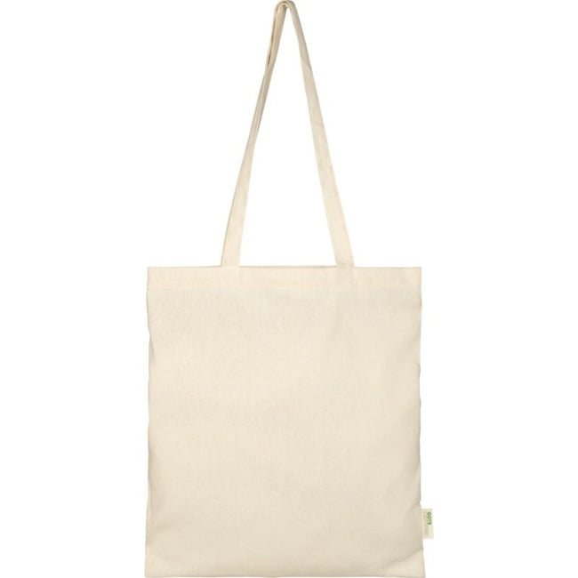 Natural - Front - Bullet Orissa Organic Cotton Tote Bag
