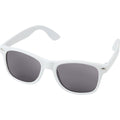 White - Back - Bullet Sun Ray RPET Sunglasses