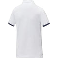 White - Lifestyle - Elevate Womens-Ladies Morgan Short-Sleeved Polo Shirt