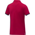 Red - Lifestyle - Elevate Womens-Ladies Morgan Short-Sleeved Polo Shirt