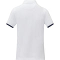 White - Back - Elevate Womens-Ladies Morgan Short-Sleeved Polo Shirt