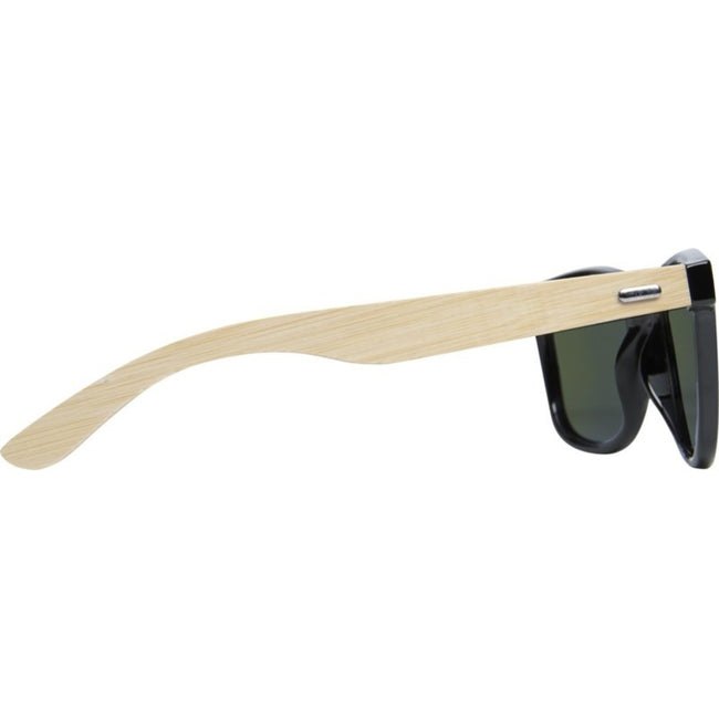 Brown - Side - Avenue Mirrored Sunglasses