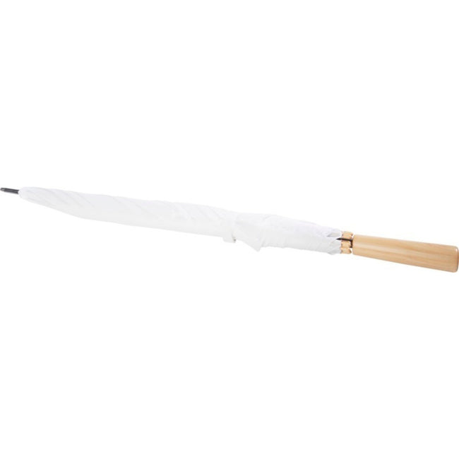 White - Back - Avenue Romee RPET Recycled Golf Umbrella