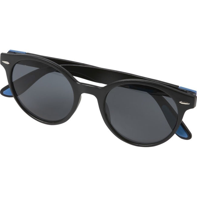 Process Blue - Pack Shot - Bullet Steven Round Sunglasses