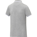 Heather Grey - Side - Elevate Womens-Ladies Amarago Short-Sleeved Polo Shirt