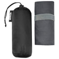 Grey - Side - Bullet Pieter RPET Towel