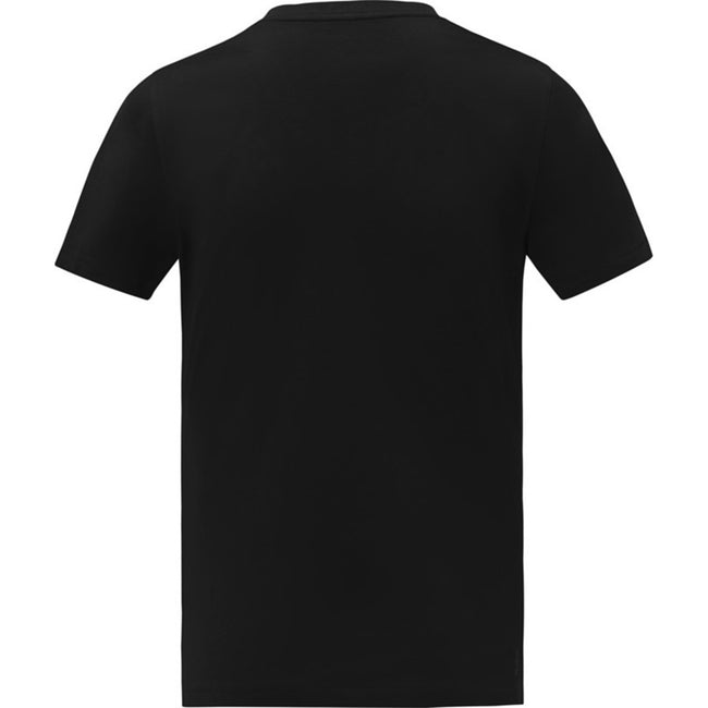 Solid Black - Back - Elevate Mens Somoto T-Shirt