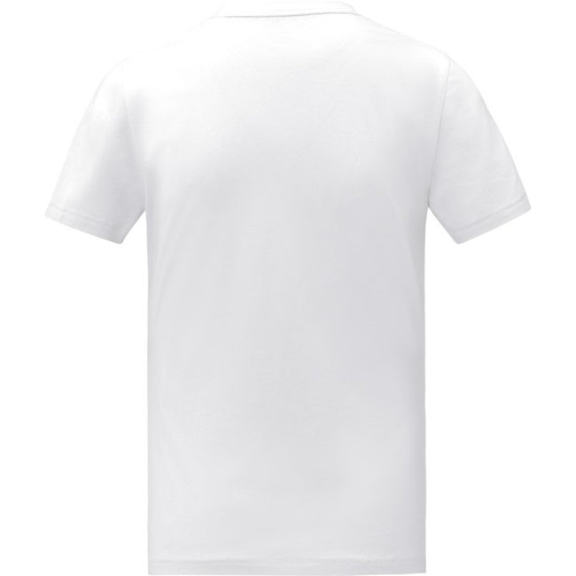 White - Back - Elevate Mens Somoto T-Shirt