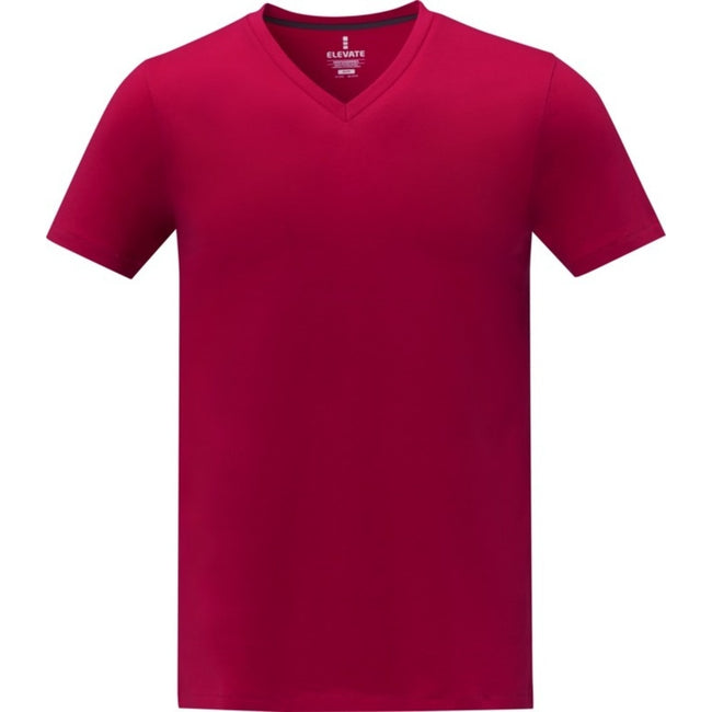 Red - Front - Elevate Mens Somoto T-Shirt