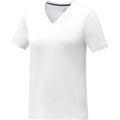 White - Lifestyle - Elevate Womens-Ladies Somoto V Neck T-Shirt