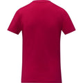 Red - Back - Elevate Womens-Ladies Somoto V Neck T-Shirt