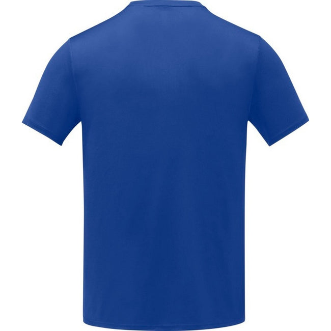 Blue - Back - Elevate Mens Kratos Cool Fit Short-Sleeved T-Shirt