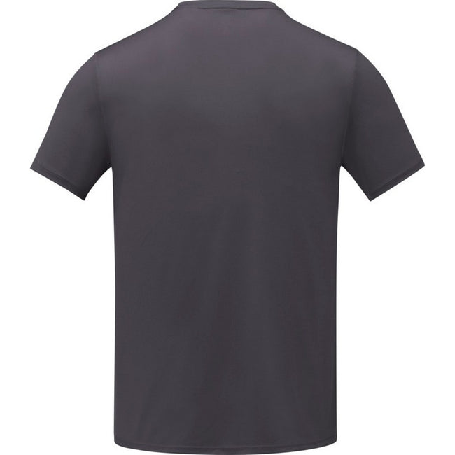 Storm Grey - Front - Elevate Mens Kratos Cool Fit Short-Sleeved T-Shirt