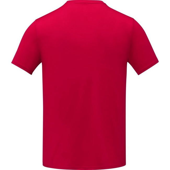 Red - Lifestyle - Elevate Mens Kratos Cool Fit Short-Sleeved T-Shirt