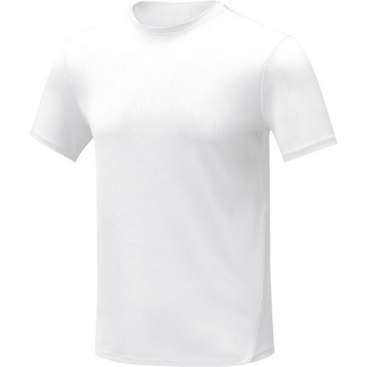 White - Front - Elevate Mens Kratos Cool Fit Short-Sleeved T-Shirt