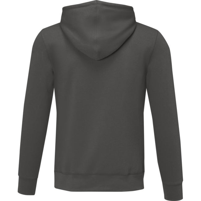 Storm Grey - Back - Elevate Mens Charon Hoodie
