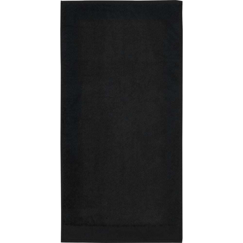 Solid Black - Front - Seasons Nora Bath Towel