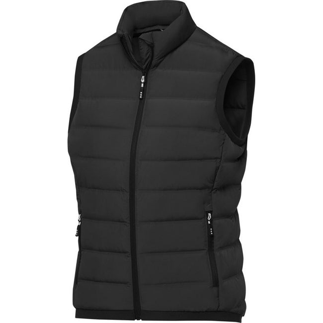 Solid Black - Front - Elevate Womens-Ladies Caltha Insulated Body Warmer