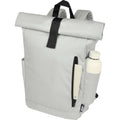 Light Grey - Pack Shot - Unbranded Byron Roll Up 18L Backpack