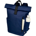 Navy - Pack Shot - Unbranded Byron Roll Up 18L Backpack