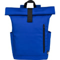 Royal Blue - Front - Unbranded Byron Roll Up 18L Backpack