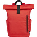 Red - Front - Unbranded Byron Roll Up 18L Backpack