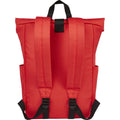 Red - Back - Unbranded Byron Roll Up 18L Backpack