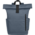 Hale Blue - Front - Unbranded Byron Roll Up 18L Backpack