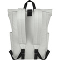 Light Grey - Back - Unbranded Byron Roll Up 18L Backpack