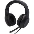 Solid Black - Close up - Gleam Gaming Headphones
