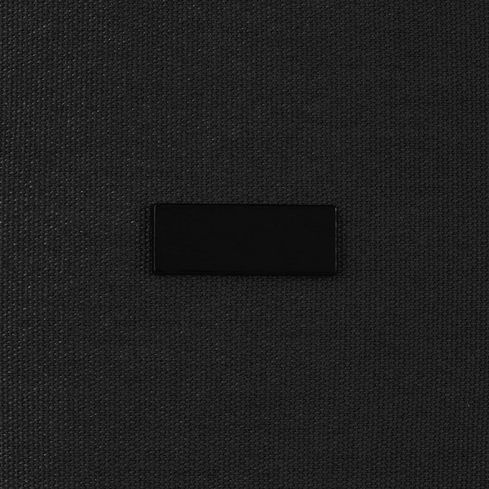 Solid Black - Close up - Joey Canvas Anti-Theft 18L Laptop Backpack