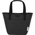 Solid Black - Front - Joey 6L Canvas Cooler Bag