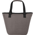 Grey - Back - Joey 6L Canvas Cooler Bag
