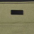 Olive - Pack Shot - Unbranded Joey Canvas Recycled 2L Laptop Sleeve