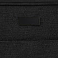 Solid Black - Pack Shot - Unbranded Joey Canvas Recycled 2L Laptop Sleeve