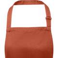 Brick - Back - Unisex Adult Andrea Adjustable Neck Strap Apron