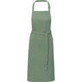 Heather Green - Front - Unisex Adult Andrea Adjustable Neck Strap Apron