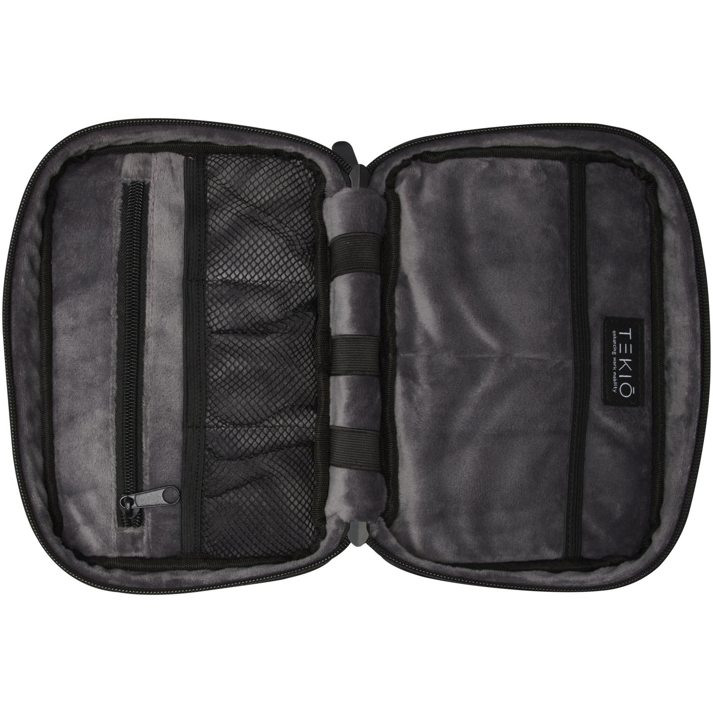 Solid Black - Pack Shot - Tekio Rise Recycled Pouch