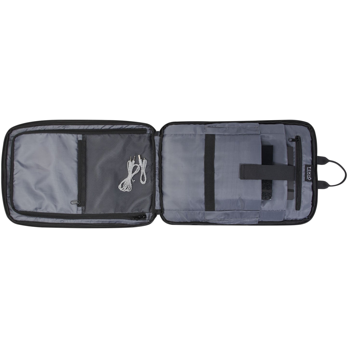 Solid Black - Lifestyle - Tekio Rise Recycled Laptop Backpack