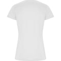 White - Back - Roly Womens-Ladies Imola Sports T-Shirt